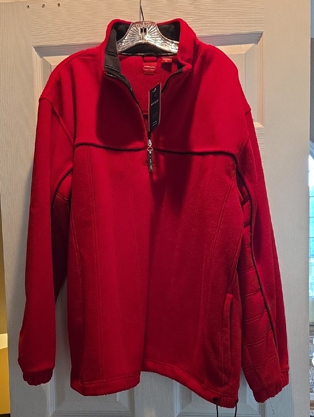 Arrow Red Fleece Pullover